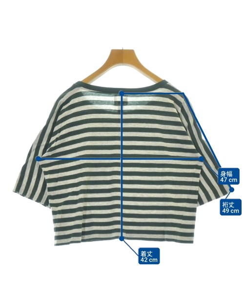 YAECA（ヤエカ）Tシャツ・カットソー 緑 サイズ:S レディース/2200710947062