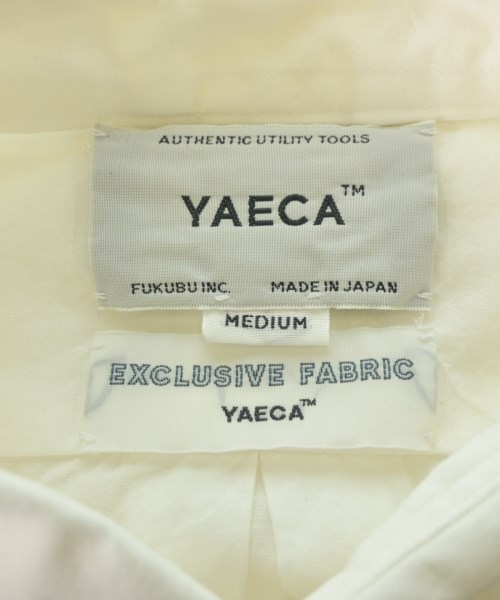 YAECA（ヤエカ）カジュアルシャツ 白 サイズ:M レディース/2200720503050
