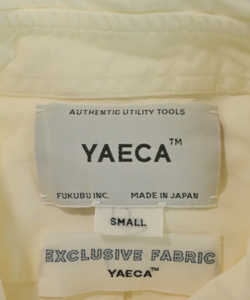 YAECA（ヤエカ）カジュアルシャツ 白 サイズ:S レディース/2200722955116