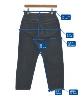 YAECA（ヤエカ）デニムパンツ 紺 サイズ:28(L位) レディース/2200682722032