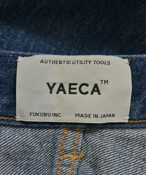YAECA（ヤエカ）デニムパンツ 青 サイズ:-(M位) レディース/2200688311018