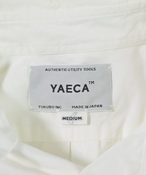 YAECA（ヤエカ）カジュアルシャツ 白 サイズ:M レディース/2200690765069