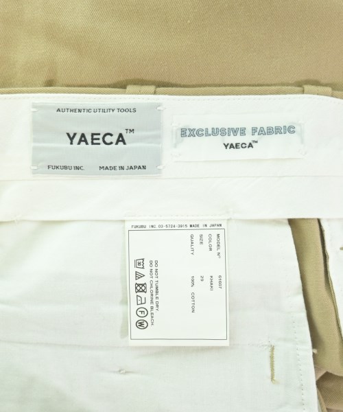 YAECA（ヤエカ）チノパン ベージュ サイズ:29(L位) レディース/2200692492093