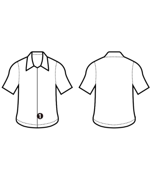 FACETASM（ファセッタズム）カジュアルシャツ 青 サイズ:-(S位) レディース/2200623323113