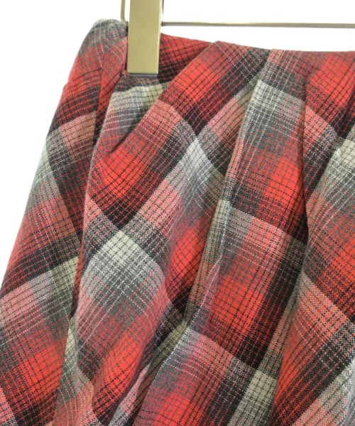 FACETASM（ファセッタズム）ひざ丈スカート 赤 サイズ:1(S位) レディース/2200641073076