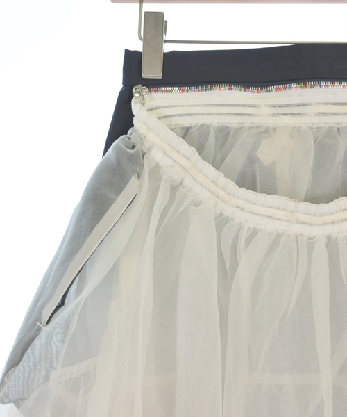 FACETASM（ファセッタズム）ひざ丈スカート 白 サイズ:1(S位) レディース/2200617230151