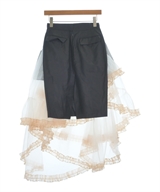 FACETASM（ファセッタズム）ひざ丈スカート 白 サイズ:1(S位) レディース/2200617230151