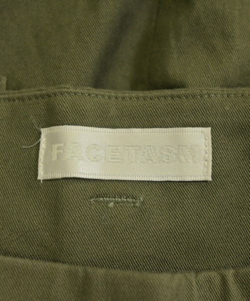 FACETASM（ファセッタズム）ひざ丈スカート カーキ サイズ:S レディース/2200670259090