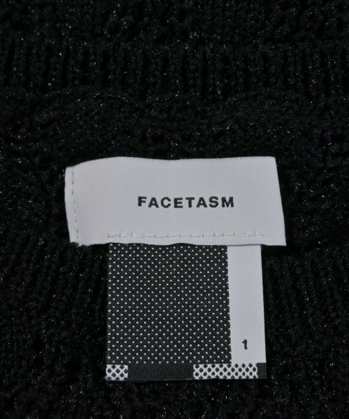 FACETASM（ファセッタズム）ニット・セーター 黒 サイズ:1(S位) レディース/2200672939242