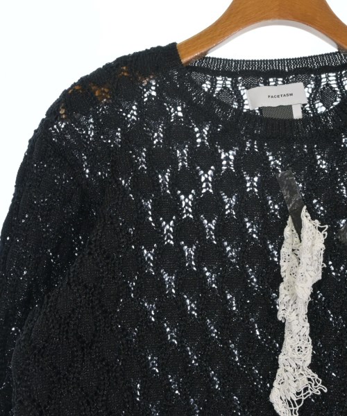 FACETASM（ファセッタズム）ニット・セーター 黒 サイズ:1(S位) レディース/2200672939242