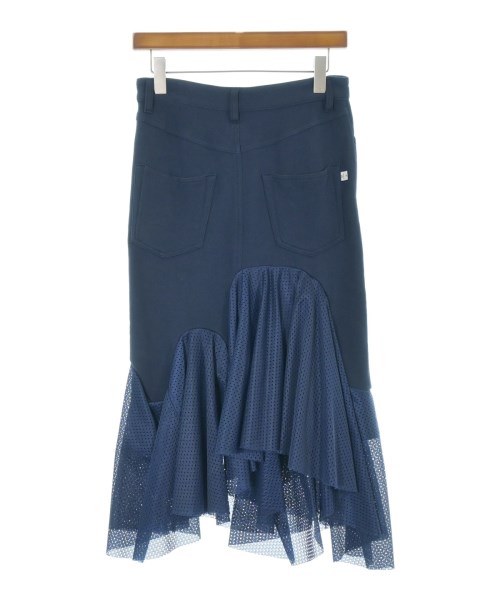 FACETASM（ファセッタズム）ひざ丈スカート 紺 サイズ:1(S位) レディース/2200679702108