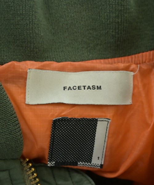 FACETASM（ファセッタズム）ミリタリーブルゾン カーキ サイズ:1(S位) レディース/2200696065019