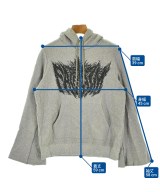FACETASM（ファセッタズム）パーカー グレー サイズ:1(S位) レディース/2200697469168