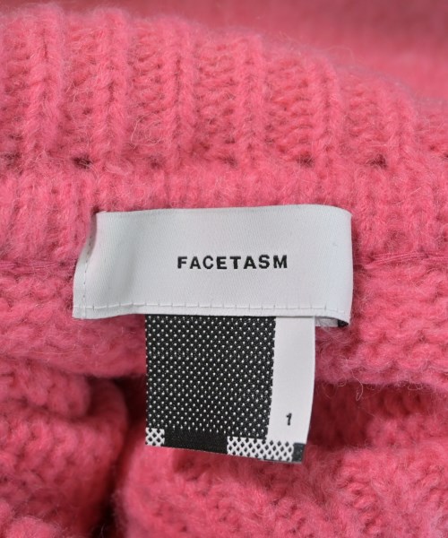 FACETASM（ファセッタズム）ニット・セーター ピンク サイズ:1(S位) レディース/2200667867055