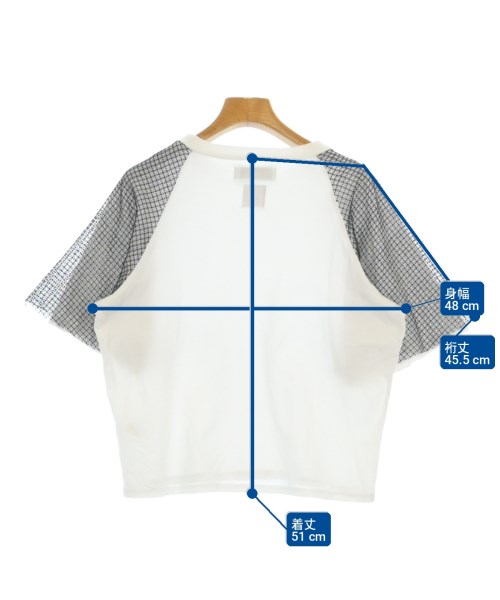 FACETASM（ファセッタズム）Tシャツ・カットソー 白 サイズ:1(S位) レディース/2200730611042