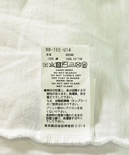 FACETASM（ファセッタズム）Tシャツ・カットソー 白 サイズ:1(S位) レディース/2200720519648