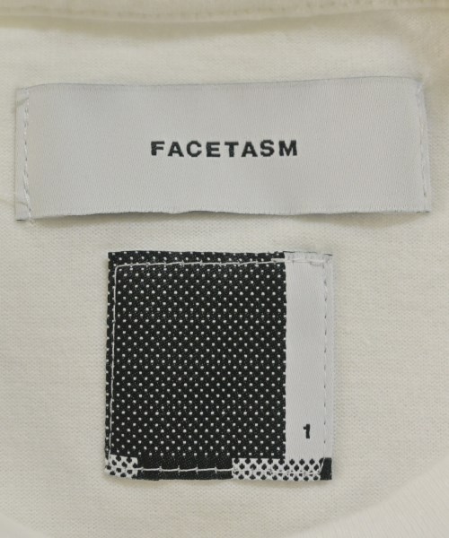 FACETASM（ファセッタズム）Tシャツ・カットソー 白 サイズ:1(XS位) レディース/2200687990030