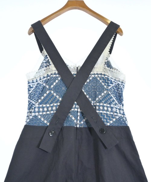 YOSHIYO（ヨシヨ）オールインワン/サロペット 紺 サイズ:4(XL位) レディース/2200626777043