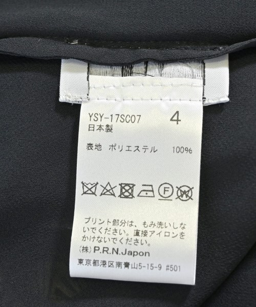 YOSHIYO（ヨシヨ）ワンピース 黒 サイズ:4(XL位) レディース/2200626777258