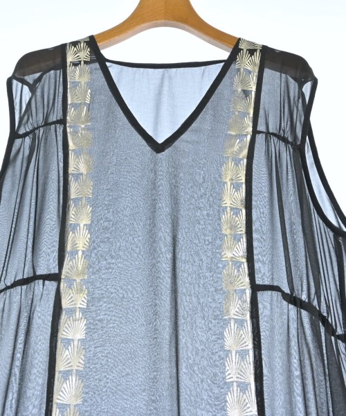 YOSHIYO（ヨシヨ）ワンピース 黒 サイズ:4(XL位) レディース/2200626777258