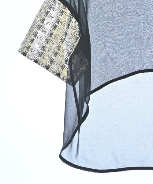 YOSHIYO（ヨシヨ）カジュアルシャツ 黒 サイズ:4(XL位) レディース/2200626777272