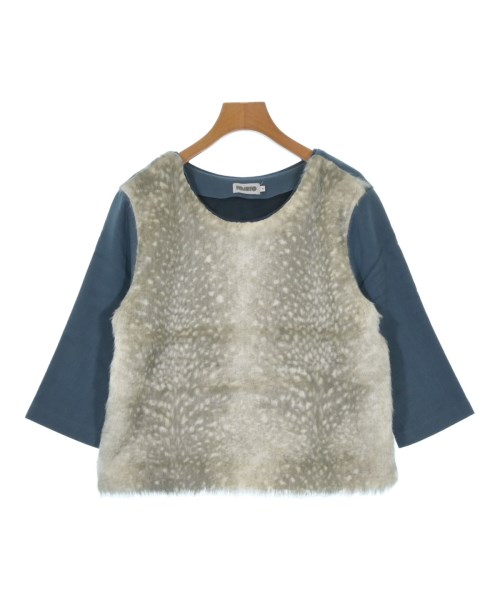 YOSHIYO(ヨシヨ)カジュアルシャツ 青 サイズ:4(XL位)/2200629491199