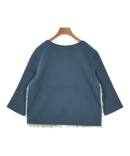 YOSHIYO（ヨシヨ）カジュアルシャツ 青 サイズ:4(XL位) レディース/2200629491199