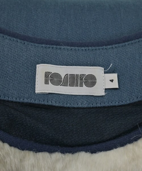 YOSHIYO（ヨシヨ）カジュアルシャツ 青 サイズ:4(XL位) レディース/2200629491199