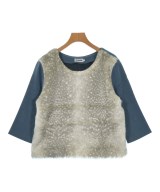 YOSHIYO（ヨシヨ）カジュアルシャツ 青 サイズ:4(XL位) レディース/2200629491199