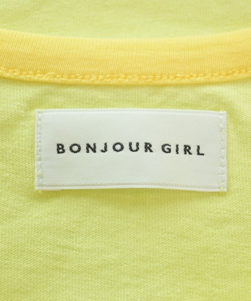 Bonjour Girl（ボンジュールガール）Tシャツ・カットソー 黄 サイズ:-(XS位) レディース/2200669625103
