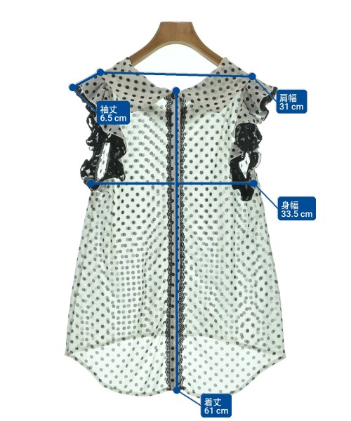 RINASCIMENTO（リナシメント）ブラウス 白 サイズ:S レディース/2200662753087