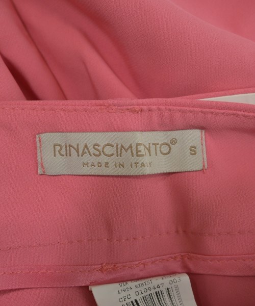 RINASCIMENTO（リナシメント）スラックス ピンク サイズ:S レディース/2200720551082