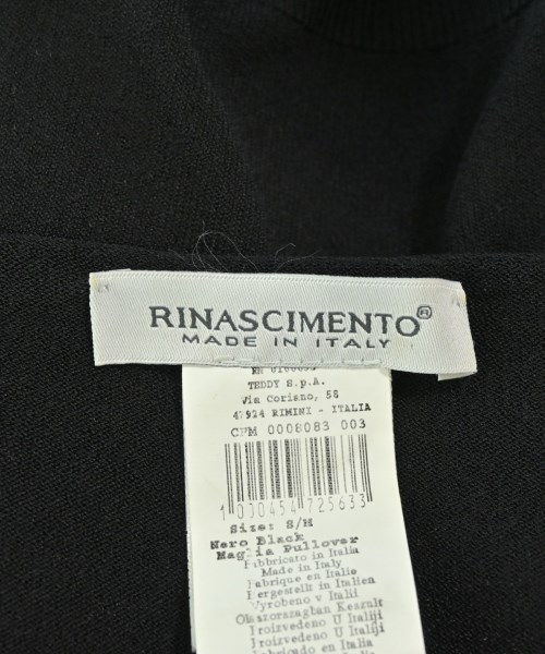 RINASCIMENTO（リナシメント）ニット・セーター 黒 サイズ:S/M レディース/2200684964010