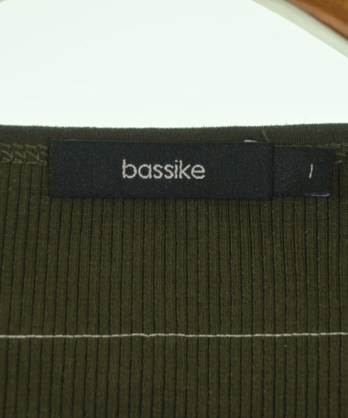 bassike（ベイシーク）Tシャツ・カットソー カーキ サイズ:1(S位) レディース/2200642655097