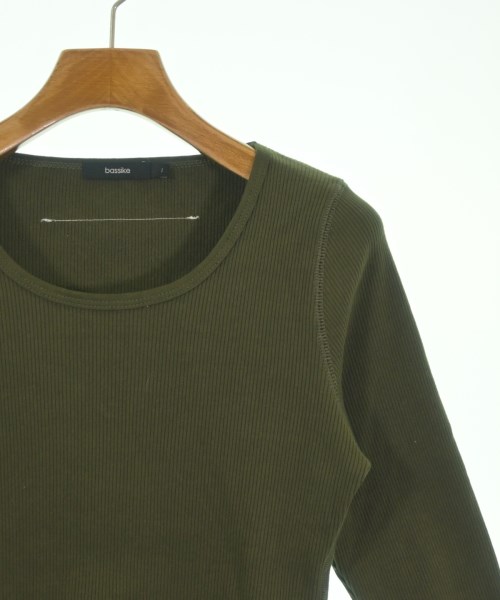 bassike（ベイシーク）Tシャツ・カットソー カーキ サイズ:1(S位) レディース/2200642655097