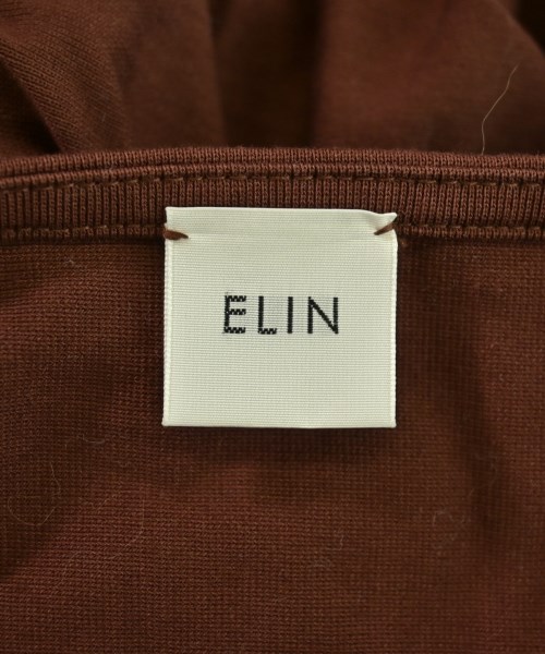 ELIN（エリン）Tシャツ・カットソー 茶 サイズ:38(M位) レディース/2200637695022