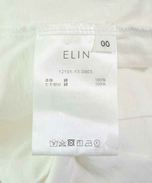 ELIN（エリン）Tシャツ・カットソー 白 サイズ:00(XS位) レディース/2200643841178
