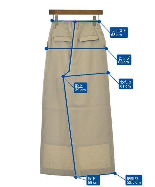 ELIN（エリン）スラックス ベージュ サイズ:38(M位) レディース/2200629460010