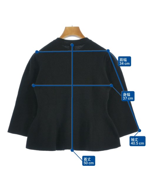 ELIN（エリン）ニット・セーター 黒 サイズ:00(XS位) レディース/2200633569020