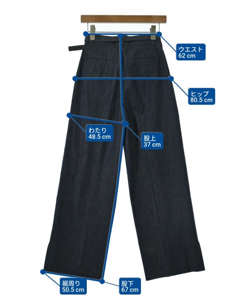 ELIN（エリン）デニムパンツ 紺 サイズ:36(S位) レディース/2200612844063