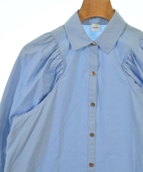 ELIN（エリン）カジュアルシャツ 青 サイズ:36(S位) レディース/2200668569118
