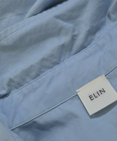 ELIN（エリン）カジュアルシャツ 青 サイズ:36(S位) レディース/2200668569118