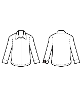 ELIN（エリン）カジュアルシャツ 白 サイズ:36(S位) レディース/2200677901152