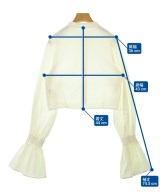 ELIN（エリン）カジュアルシャツ 白 サイズ:36(S位) レディース/2200677901152