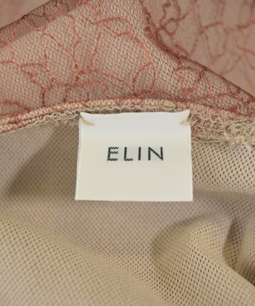 ELIN（エリン）ブラウス 茶 サイズ:36(S位) レディース/2200676072037