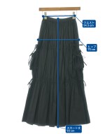 ELIN（エリン）ロング・マキシ丈スカート 黒 サイズ:36(S位) レディース/2200700250219