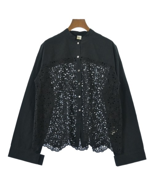 ELIN(エリン)カジュアルシャツ 黒 サイズ:38(M位)/2200645826036