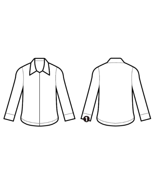 ELIN（エリン）カジュアルシャツ 白 サイズ:F レディース/2200649245024