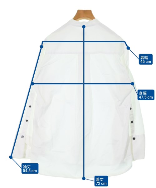 ELIN（エリン）カジュアルシャツ 白 サイズ:F レディース/2200649245024