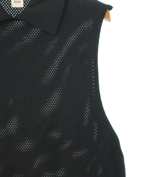 ELIN（エリン）ベスト 黒 サイズ:00(XS位) レディース/2200645877045